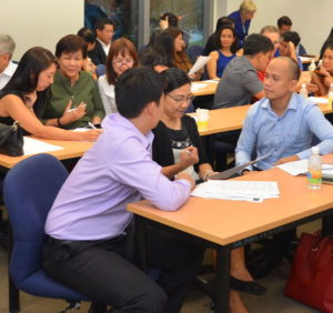 Leadership workshop at bayanihan centre